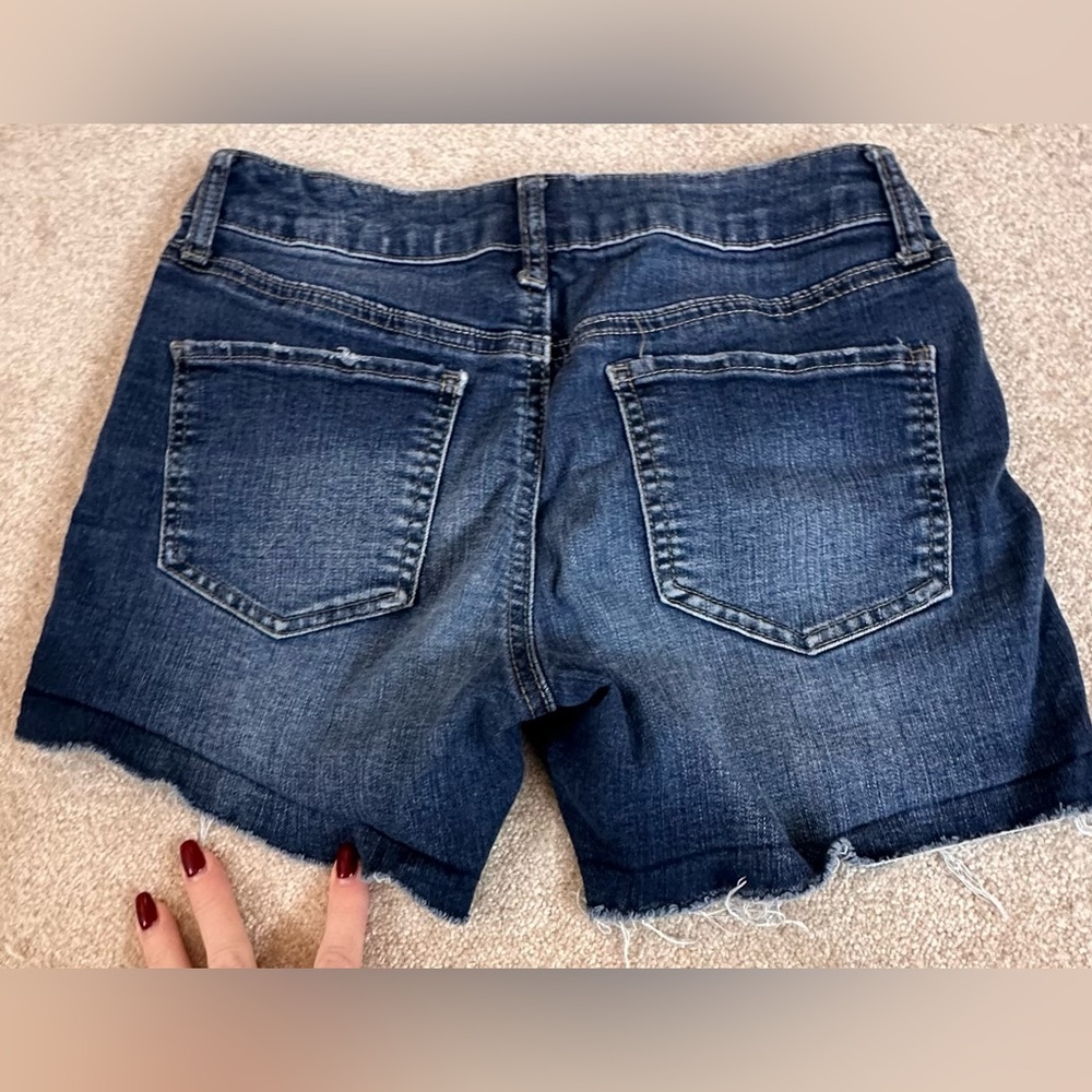 Size 1 Denim “Shortie” Shorts